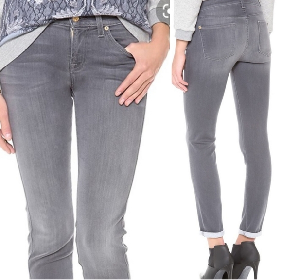 7 For All Mankind The Slim Cigarette Jean - Picture 1 of 11